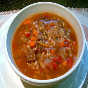 Beef and Barley Soup image
