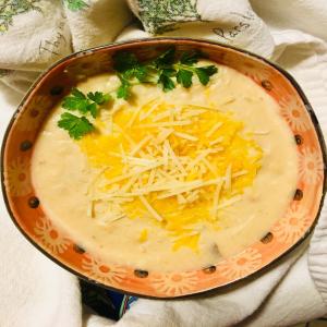 Vegetarian Crock Pot Creamy Potato Soup_image