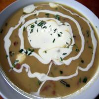 Potato, Leek, and Roasted Garlic Soup_image