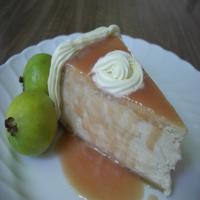 Guava Cheesecake With Cashew-Ginger Crust image