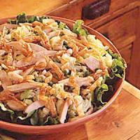Chinese Chicken Salad with Peanut Sesame Dressing image