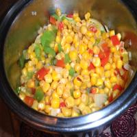 Corn With Chile Peppers image