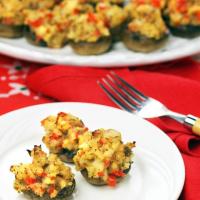 Best Gluten Free Stuffed Mushrooms with Crab Recipe_image