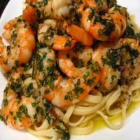 Shrimp and Shallot Linguini from Trader's Joes_image