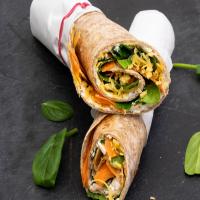 Colorful Vegetable Wraps_image