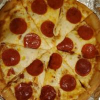 Homemade Pepperoni Pizza image