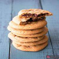 Nutella Stuffed Peanut Butter Cookies Recipe - (4.6/5)_image