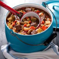 Hearty Beef and Vegetable Soup image