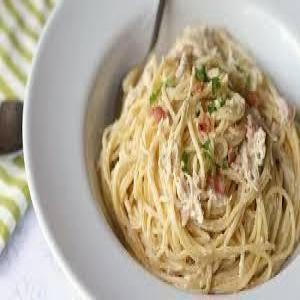 Slow-Cooker Bacon Ranch Chicken Pasta_image