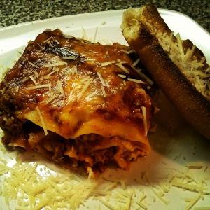 Beef and Spicy Italian Sausage Lasagna_image