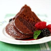 Chocolate Wine Cake image