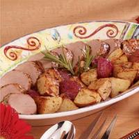 Pork Tenderloins with Roasted Potatoes image