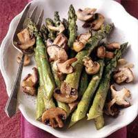 Roasted Asparagus & Mushrooms_image