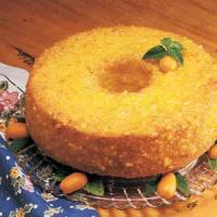 Orange-Glazed Sponge Cake image