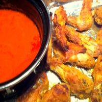 Healthier Boiled and Broiled Buffalo Chicken Wings image