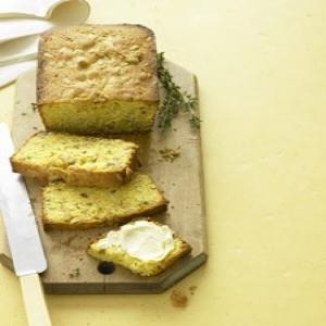 Polenta Quick Bread with Lemon and Thyme_image