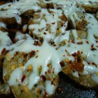 Cheesy griddle potato rounds_image