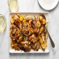 Chicken and Potato Gratin With Brown Butter Cream image