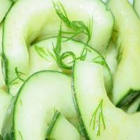 Cucumber-Mustard Salad image