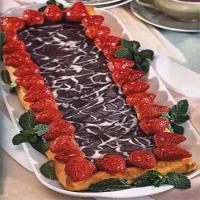 Marbled Chocolate and Strawberry Galettes_image