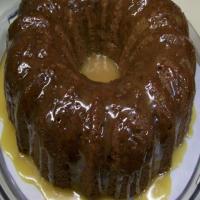 Apple-Nut Cinnamon Bundt Cake With Brown Sugar Glaze_image