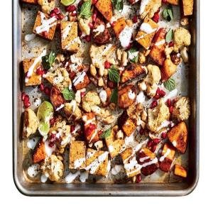 Sheet Pan Curried Tofu With Vegetables image