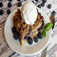 Blueberry Pecan Crunch Bread Pudding_image