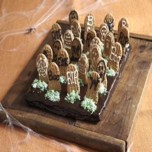 Graveyard Brownies image