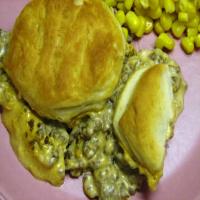Easy Hamburger and Biscuit Bake image