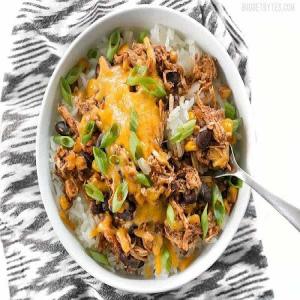 Slow Cooker Taco Chicken Bowls - Budget Bytes_image