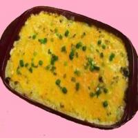 Cheesey Peasy Chicken Hash Brown Casserole image