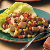Southwest Pork and Bean Salad_image