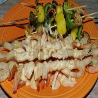 Grilled Shrimp With Spicy Lime Cream image
