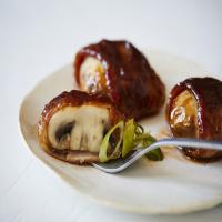 BBQ Bacon Wrapped Mushrooms image