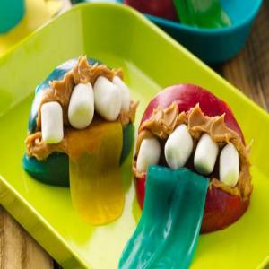 Halloween Monster-Mouth Snacks image