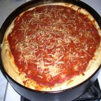 Deep Dish Pizza Chicago-style UNO'S recipe image