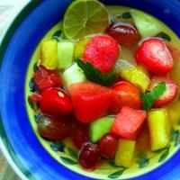 Fruit Salad With Pepper (Yes Pepper) Dressing image