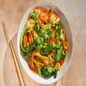 Rice Noodles With Egg Drop Gravy image