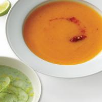 Cantaloupe, Lime, and Chili Soup image