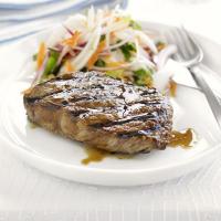 Teriyaki steak with fennel slaw_image