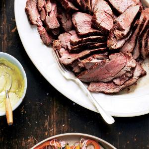 Grilled Leg of Lamb with Herb Salt image