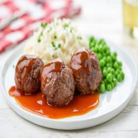 Sunday Supper Pot Roast Meatballs with sour cream and chive mash_image