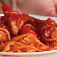 Sweet-and-sour Chicken Noodles Recipe by Tasty image