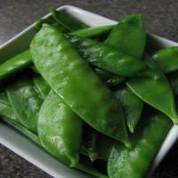 Buttered Snow Peas image