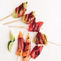 Grilled Prosciutto-Wrapped Melon image