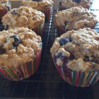 Blueberry Banana Coconut Flax Muffins_image