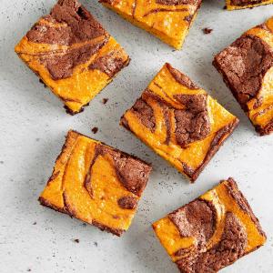 Pumpkin Brownies image