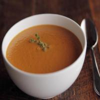 Carrot-Thyme Soup with Cream image