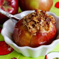 Baked Apples with Oatmeal Filling image