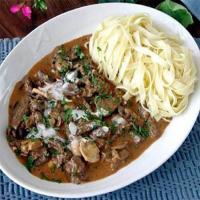 Beef Stroganoff as in Russia_image